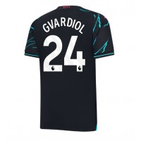 Camisa de time de futebol Manchester City Josko Gvardiol #24 Replicas 3º Equipamento 2023-24 Manga Curta